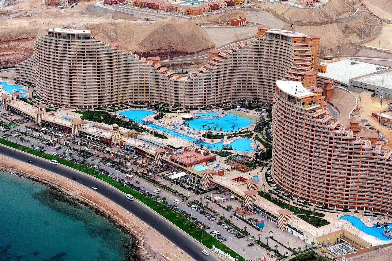 Apartment At Porto Sokhna Pyramids - Ain Sukhna Exterior foto